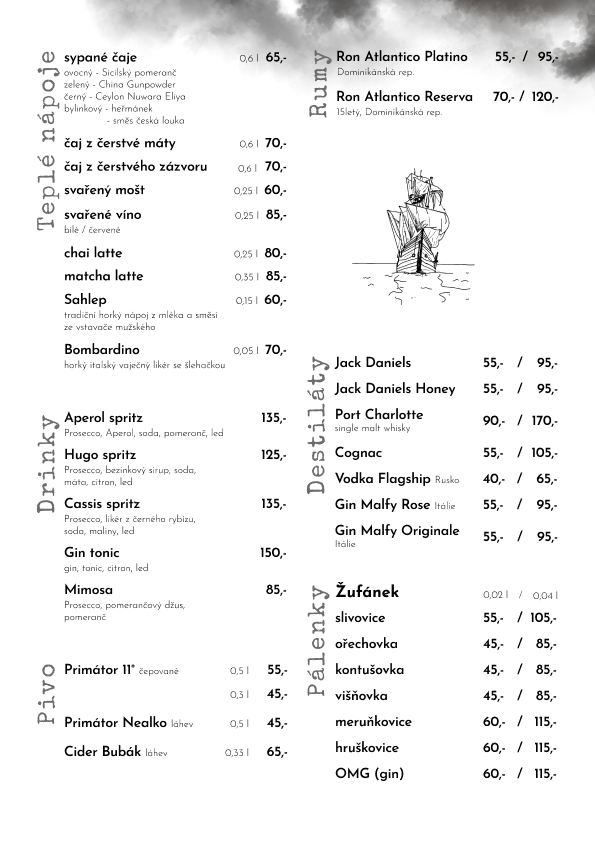 Stálé menu – strana 4
