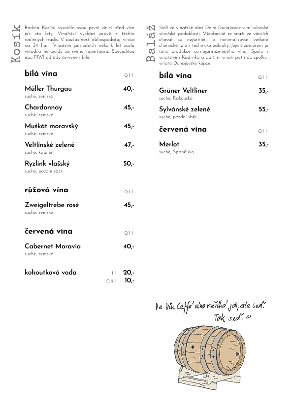 Stálé menu – strana 5